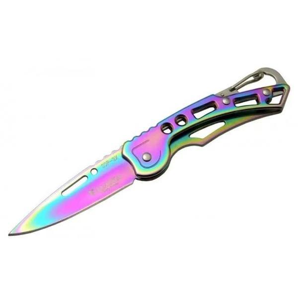 Sdr-3x Gökkuşağı Metal Çakı 15,5 Cm Manuel, Kemerlikli - Image 1