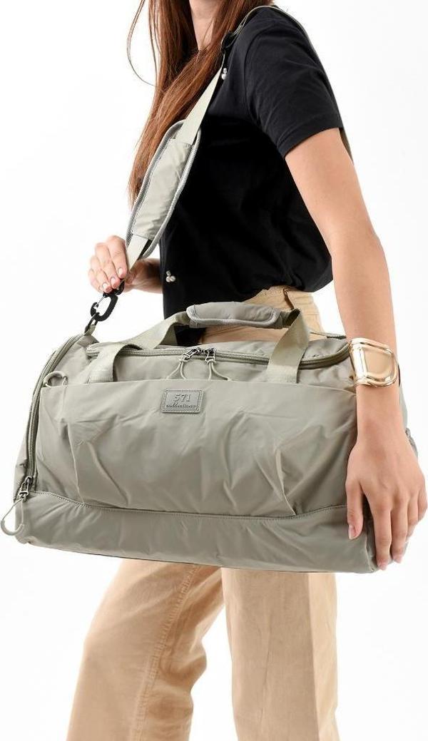 Unisex Kabin Boy Çapraz Askılı Omuz Çantası Seyehat Spor Çantası Hafif Paraşüt Kumaş 44*29 Cm - Image 1