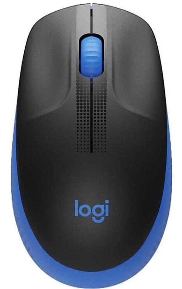 Logitech 910-005909 M191 Mavi Büyük Boy Kablosuz Mouse Optik 1000 Dpı Buton - Image 1