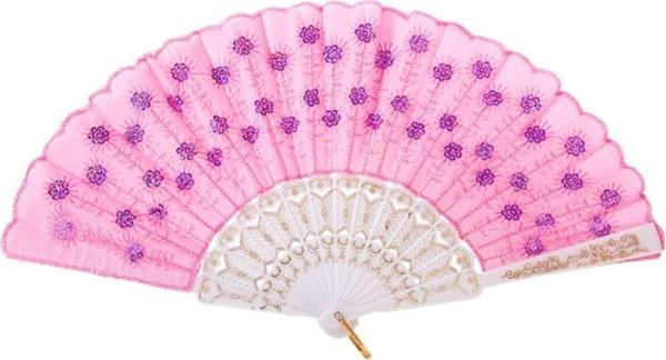 - Pembe Pullu Yelpaze - Image 1