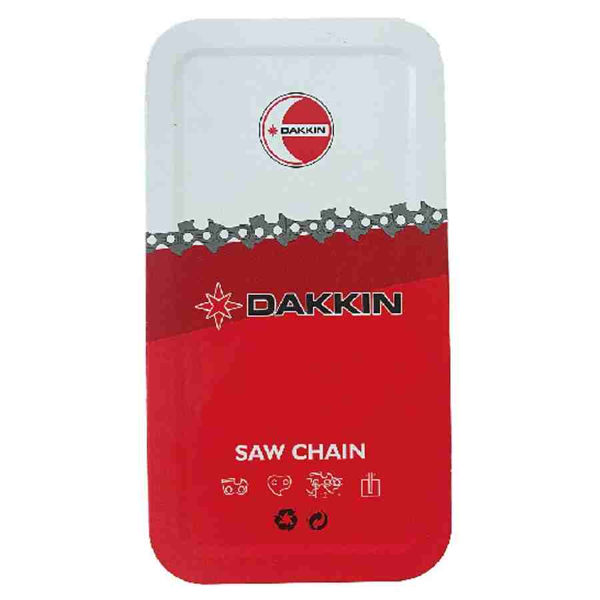 DAKKIN 91VXL 26diş 52a 3/8P" 91 1.3mm .050" Yarım Köşeli Kesik Kutu Zincir - Image 1