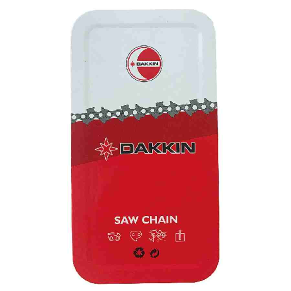 DAKKIN 91VXL 31.5diş 63a 3/8P" 91 1.3mm .050" Yarım Köşeli Kesik Kutu Zincir - Image 1