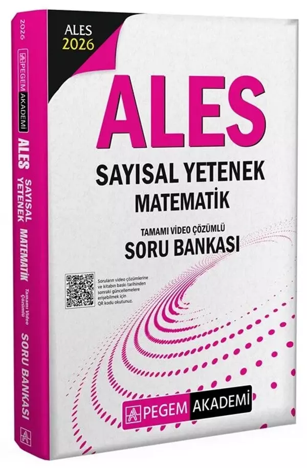 2026 ALES Sayısal Yetenek Matematik Soru Bankası Çözümlü Pegem Akademi Yayınları - Bi bigelio - Image 1