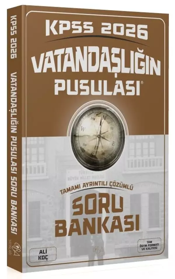 2026 KPSS Vatandaşlık Vatandaşlığın Pusulası Soru Bankası Çözümlü - Ali Koç CBA Yayınları - Bi bigelio - Image 1
