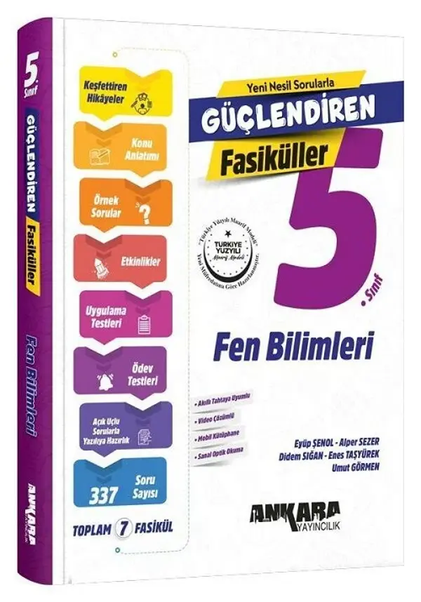 5. Sınıf Fen Bilimleri Güçlendiren Fasiküller Ankara Yayıncılık - Bi bigelio - Image 1