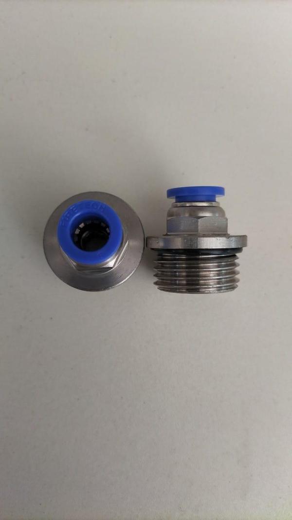 EPC08-G04-1/2*8 MM DÜZ ERKEK REKOR (PLS.FIT.)- 2 Adet - Image 1