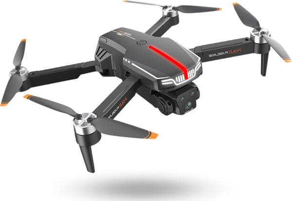Büro Ev Ofis Hediyesi için 30X27.5X5CM Işıklı 4k Kameralı Drone - Image 1