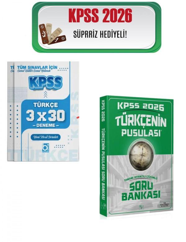CBA 2026 KPSS Türkçenin Pusulası Çözümlü Soru Bankası ve Deneme Seti Bigelio ve CBA Yayınları - Bi bigelio - Image 1