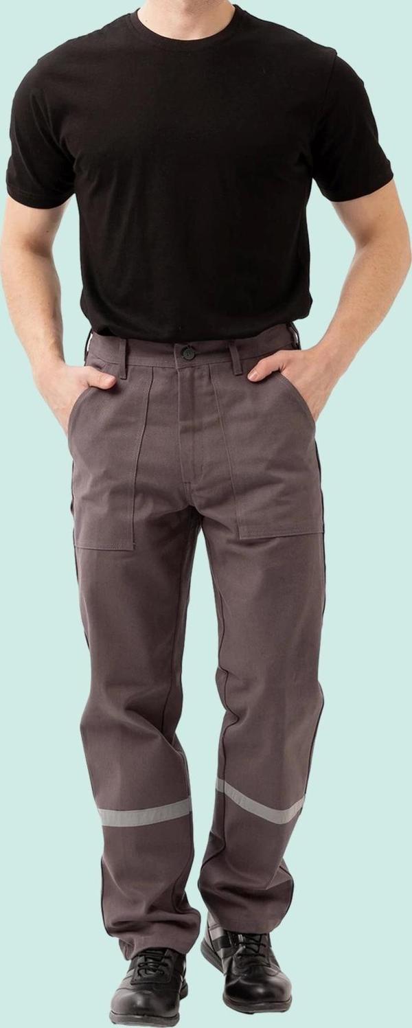 Kışlık İş Pantolonu Gabardin 100 Pamuk Nova Zorlu Koşullarına Karşı Konforlu - Image 1