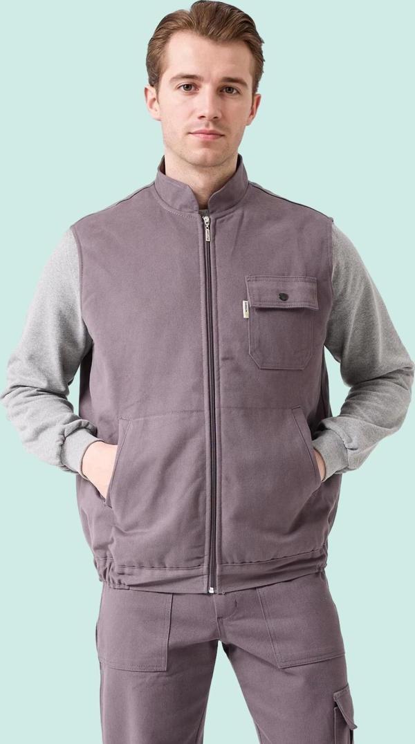 Kışlık Gabardin Yelek Erkek İş Güvenliği Galanthus Outdoor Sıcak Tutucu Rüzgar Geçirmez - Image 1