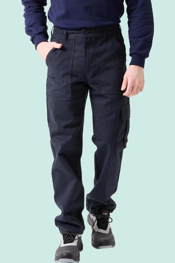 Kışlık Erkek İş Pantolonu Gabardin Dayanıklı ve Konforlu Galanthus Havalara - Image 1