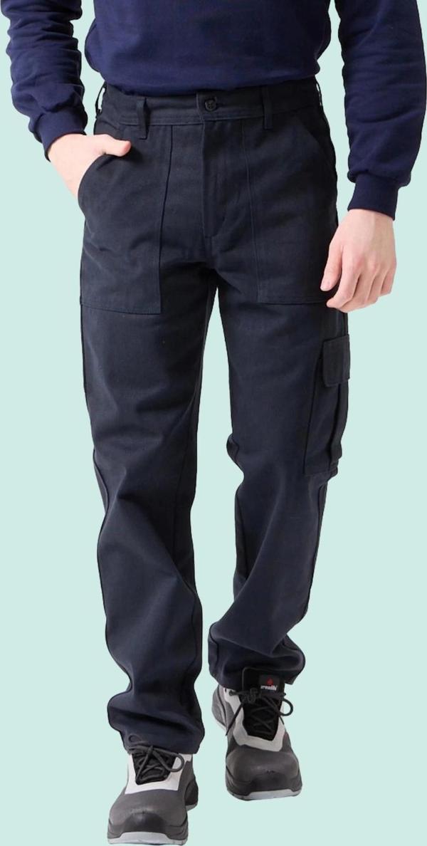 Kışlık Erkek İş Pantolonu Gabardin Dayanıklı ve Konforlu Galanthus Havalara - Image 1