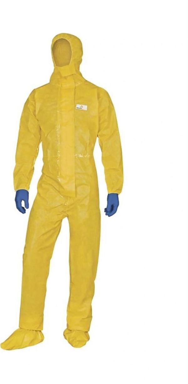 Kimyasal Dayanıklı Koruyucu Tulum Dt300 CE Delta Plus Asit - Image 1