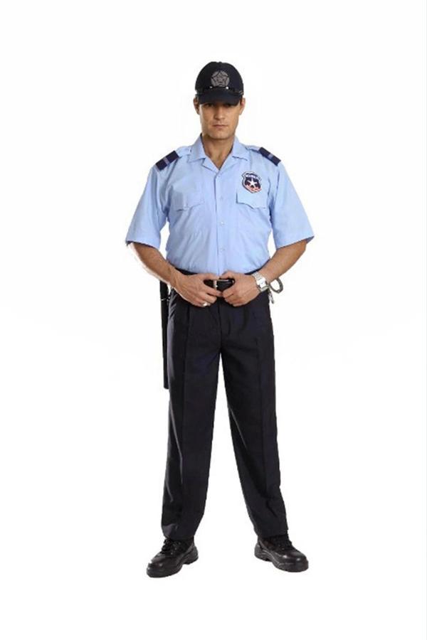 Erkek Gabardin Güvenlik Pantolonu Klasik Model Doruk Flato Cepli Görevlisi Pantolon - Image 1