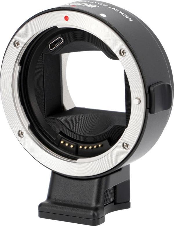 Ayex EF-NEX-IV Lens Adaptörü. Canon EF / EF-S Lens – Sony E-Mount Makineler ile uyumlu Lens Adaptörü - Image 1