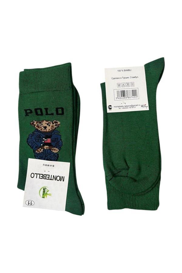 Şengül Kozmetik Kadın Soket Çorap Polo Ayıcık Desenli 36-40 - Image 1