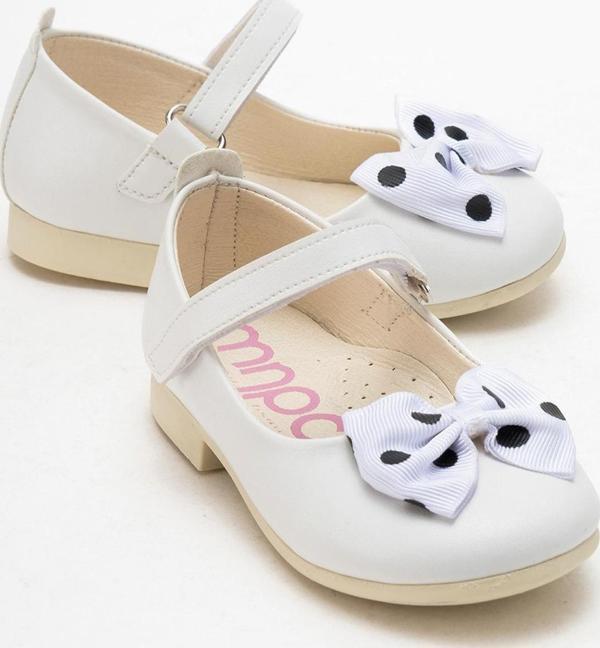 mnpc Kız Çocuk Beyaz Fashion Babet - Image 1
