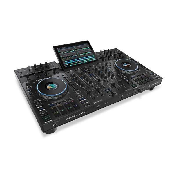 DENON PRIME 4+ İkinci Nesil Profesyonel 4-Kanal DJ Controller, Standalone Player, Engine Prime Sistemi (Siyah) - Image 1