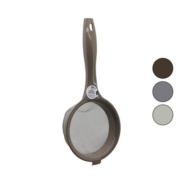 QLUX FINE MESH L-00907  NO-12   600ML   İNCE ÖRGÜ  TEL SÜZGEÇ  RENKLİ PLASTİK SAP - ÇERÇEVE (4401) - Image 1