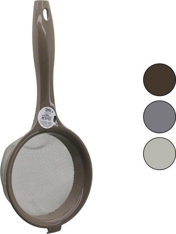 QLUX FINE MESH L-00907  NO-12   600ML   İNCE ÖRGÜ  TEL SÜZGEÇ  RENKLİ PLASTİK SAP - ÇERÇEVE (4401) - Image 1