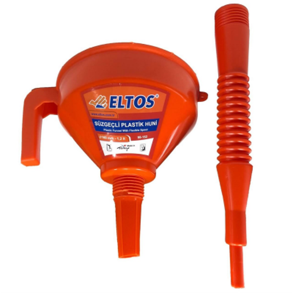 PLASTİK SÜZGEÇLİ HUNİ  1.2LT X 160MM (4401) - Image 1