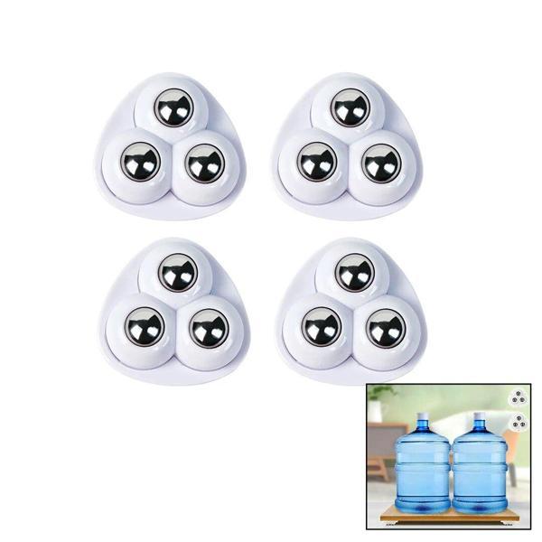 4 PCS 3 BİLYA TEKERLEKLİ MOBİLYA EŞYA TAŞIMA APARATI 360 DERECE (4401) - Image 1