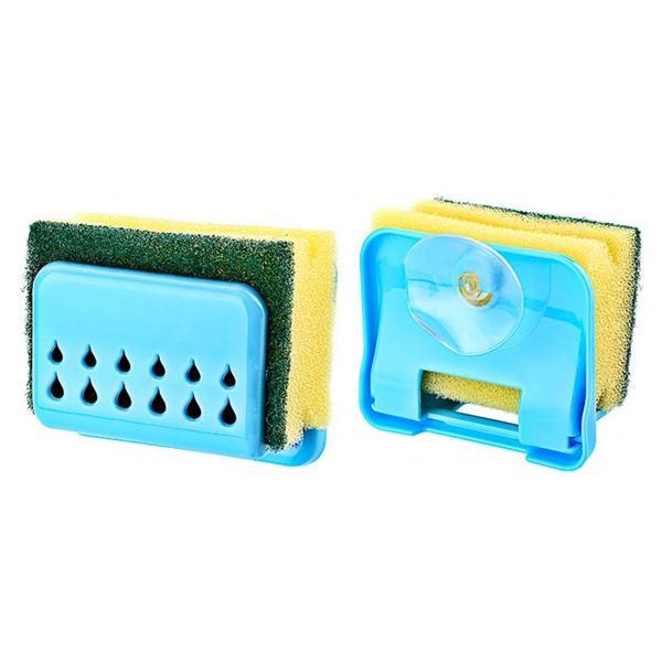 Pratik Mutfak Lavabo Vantuzlu Bulaşık Süngeri Askısı Aparatı (4401) - Image 1