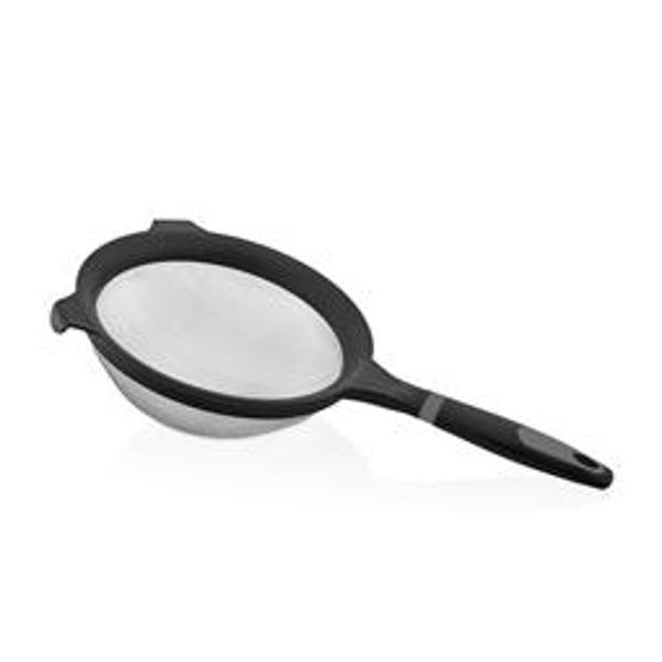 1000 ML 19CM KİTCHENQ TEL SÜZGEÇ PLS.SAPLI (4401) - Image 1