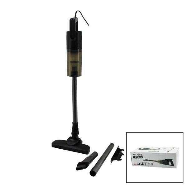 AWOX NETO VC-10 GRİ METAL SAPLI DİK ELEKTRİKLİ SÜPÜRGE 500W 5MT KABLOSAP=75+35=110CMHEPA FİLTRE (4401) - Image 1