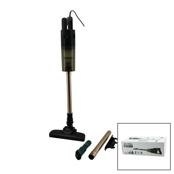 AWOX NETO VC-10 GOLD METAL SAPLI DİK ELEKTRİKLİ SÜPÜRGE 500W 5MT KABLOSAP=75+35=110CMHEPA FİLTRE (4401) - Image 1