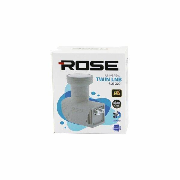 2Lİ UYDU LNB UNIVERSAL TWIN FULL HD - 3D - 0.1dB RLE-200 (4401) - Image 1