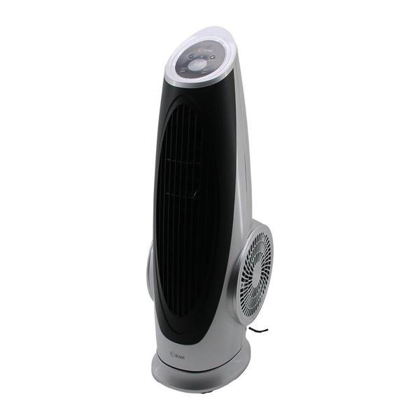 KİWİ KFAN-7690  KULE TİPİ   TURBO FAN VANTİLATÖR   KUMANDALI - DOKUNMATİK EKRAN  130W   3 KADEME HIZ   Y: 75CM (4401) - Image 1