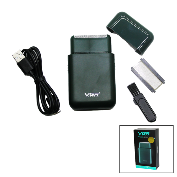 SEYAHAT TİPİ 2IN1 SIFIR SAKAL - ÇİZİM TRAŞ MAKİNESİ USB ŞARJLI V-390 (4401) - Image 1