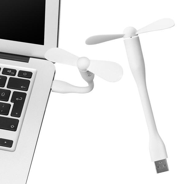 TAŞINABİLİR ESNEK BEYAZ USB MİNİ FAN SL-UF05 (4401) - Image 1