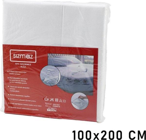 TEK KİŞİLİK  YATAK KORUYUCU  SIVI GEÇİRMEZ  ALEZ  100X200CM   HAVA ALIR   ANTİBAKTERİYEL   ANTİALERJİK (4401) - Image 1