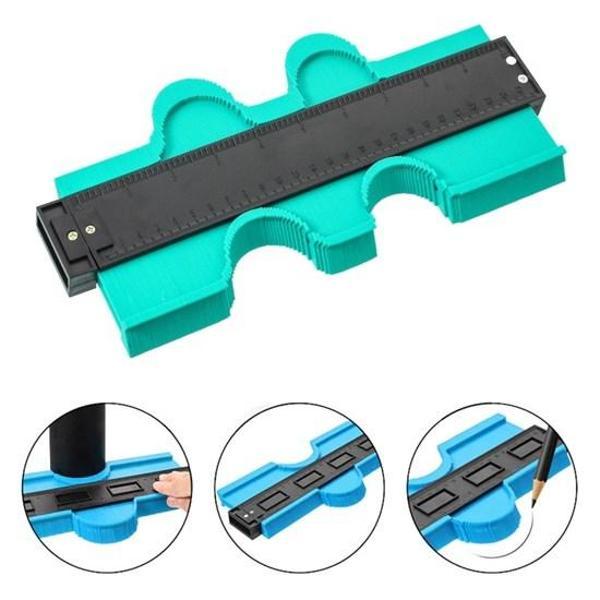 Kontur Ölçüm Cihazı Ahşap Fayans Şekillendirme Kalıbı 24 cm (4401) - Image 1
