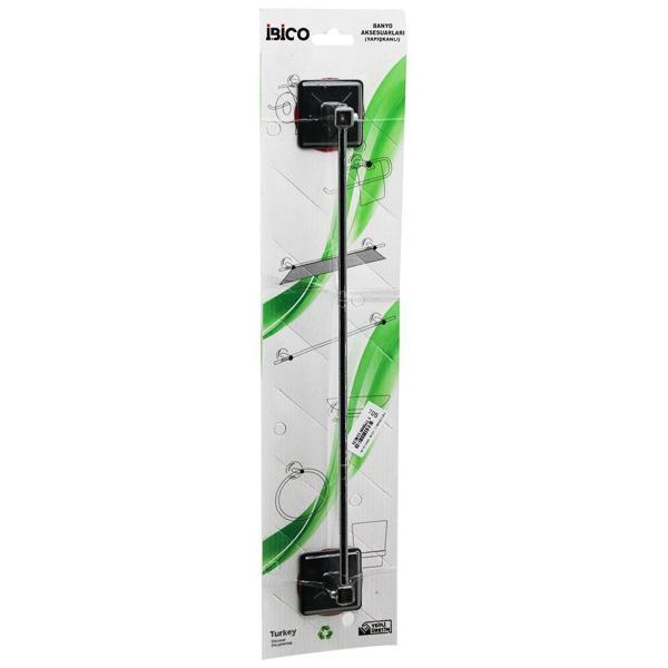 SİYAH   UZUN  METAL  HAVLULUK   YAPIŞKANLI MONTAJ BNY-705 (4401) - Image 1
