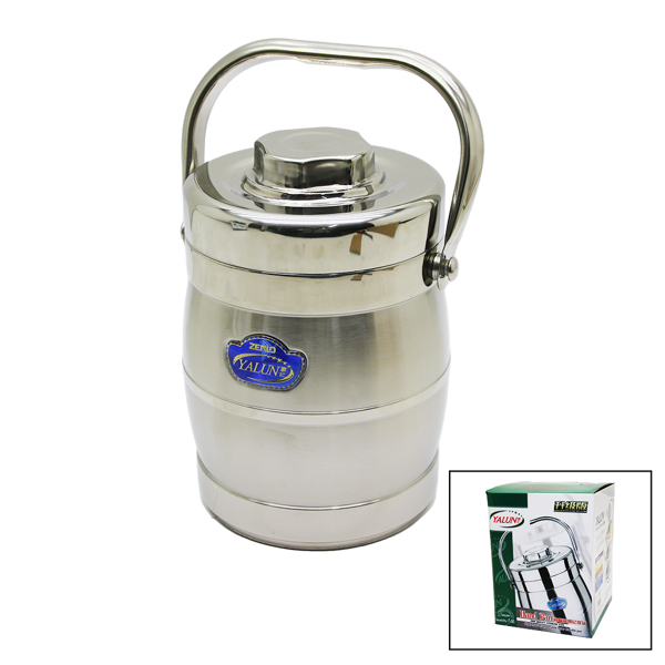 METAL KOVA 3LÜ SEFER TASI SAKLAMA KABI 1.6LT (4401) - Image 1