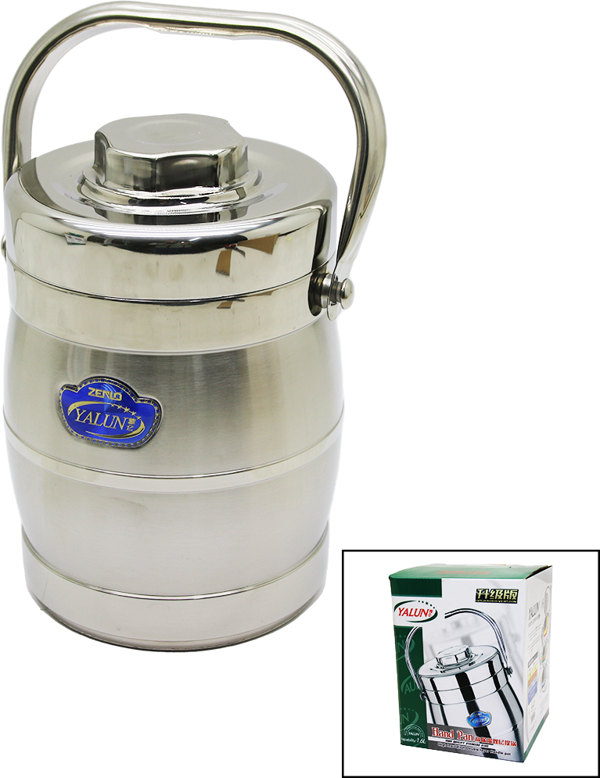 METAL KOVA 3LÜ SEFER TASI SAKLAMA KABI 1.6LT (4401) - Image 1