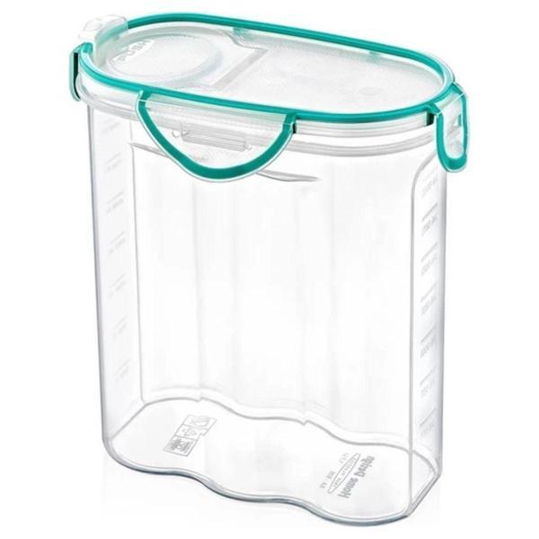 Kilitli Kapaklı Contalı Hava,Su Sıvı Geçirmez 2,4 Litre Erzak Saklama Kabı-SA590 (4401) - Image 1