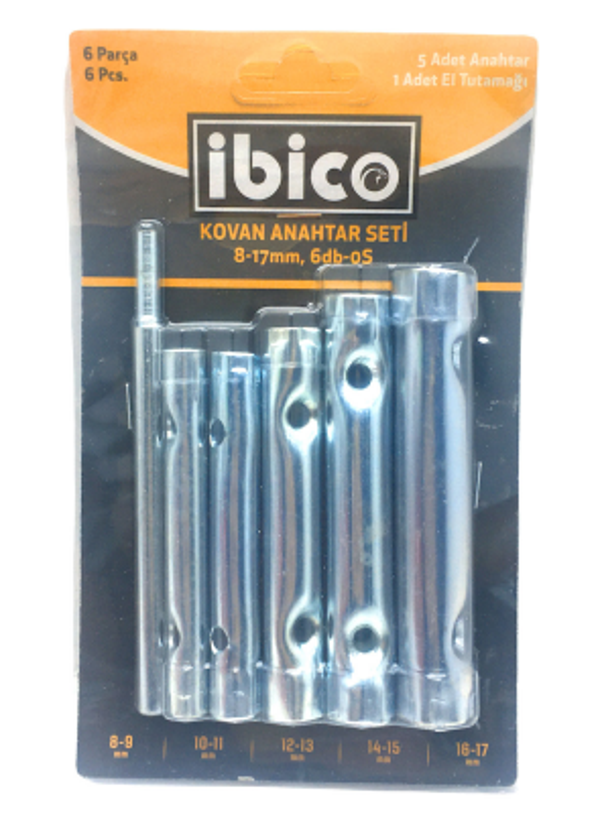6 PARÇA  KOVAN ANAHTARI SETİ (4401) - Image 1
