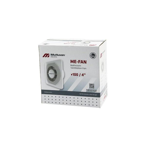 MUTLUSAN-001 211 000 100 00 00 ME-FAN 1004"BANYO TUVALET HAVALANDIRMA ASPİRATÖRÜ 12W 2450RPM 100M3/H (4401) - Image 1
