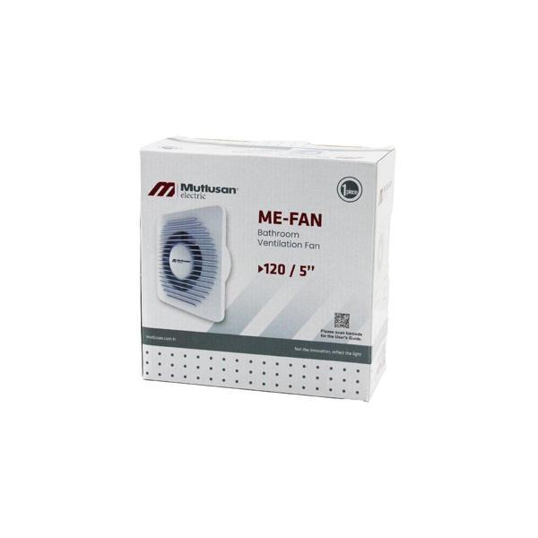 MUTLUSAN-001 211 000 120 00 00 ME-FAN 120/5" BANYO TUVALET HAVALANDIRMA ASPİRATÖRÜ 15W 1900RPM 120M3/H (4401) - Image 1