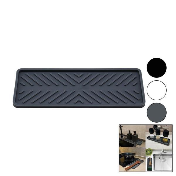 ORGANİZER - SİLİKON MUTFAK LAVABO DÜZENLEYİCİ RENKLİ MAT 22.5 X 9CM BRKT-178617 (4401) - Image 1