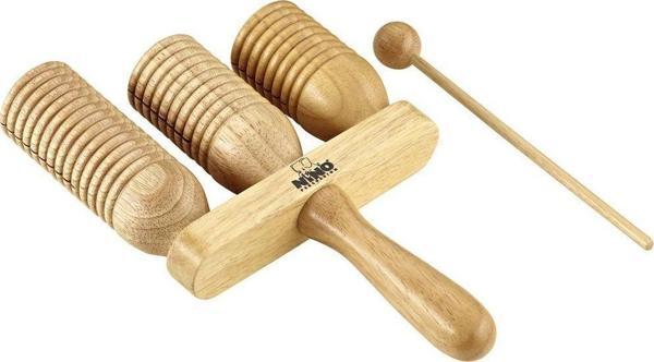 Nino 561 Ahşap a-go-go 3 Sıra Zilli - Image 1
