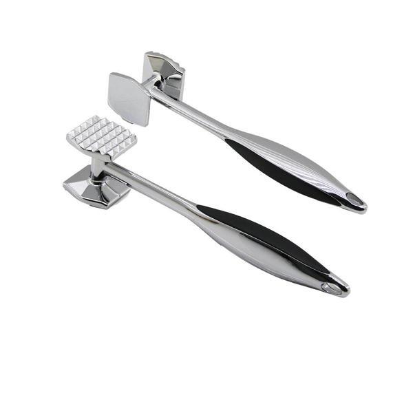 ÇELİK  ÇOK AMAÇLI  TOKMAK MODELİ   METAL  DÖVECEK  6GEN ÇİFT TARAFLI= DÜZ - PİRAMİT (4401) - Image 1