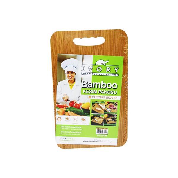 16X26CM BAMBOO AHŞAP BAMBU KESİM PANOSU (4401) - Image 1