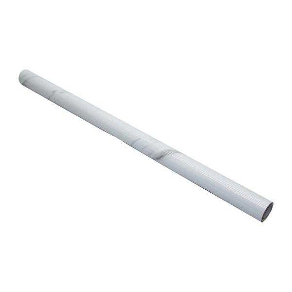 60CM - BEYAZ MERMER TEZGAH ÜSTÜ YAPIŞKANLI ALÜMİNYUM FOLYO STİCKER (4401) - Image 1