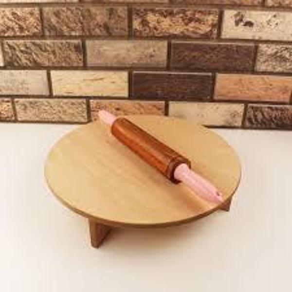 GÜRGEN PRATİK BH-034 AHŞAP SOFRA SETİ 34CM. (4401) - Image 1