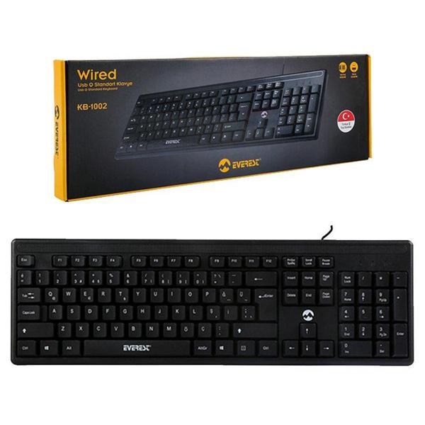 EVEREST KB-1002 USB Q STANDART KLAVYE (4401) - Image 1